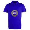 Coolchecker® studded polo Thumbnail